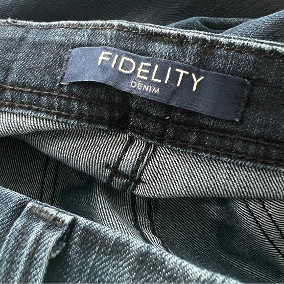 FIDELITY DENIM Men's Jimmy Jeans Blue Black Size 31 - Picture 4 of 11